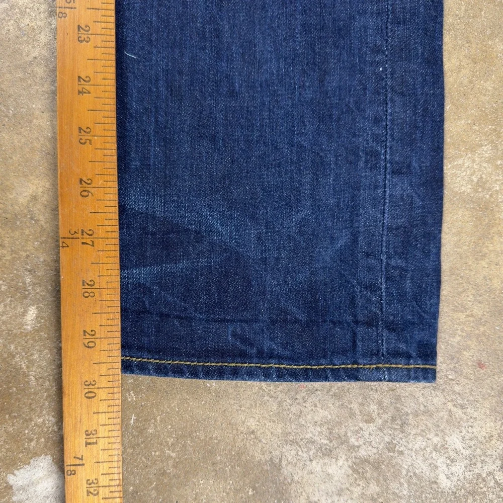 Levi's 501‎ Button Fly Jeans Mens 29x29.5 Blue Straight Fit Classic Denim